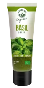 purée basil in a tube aroma one