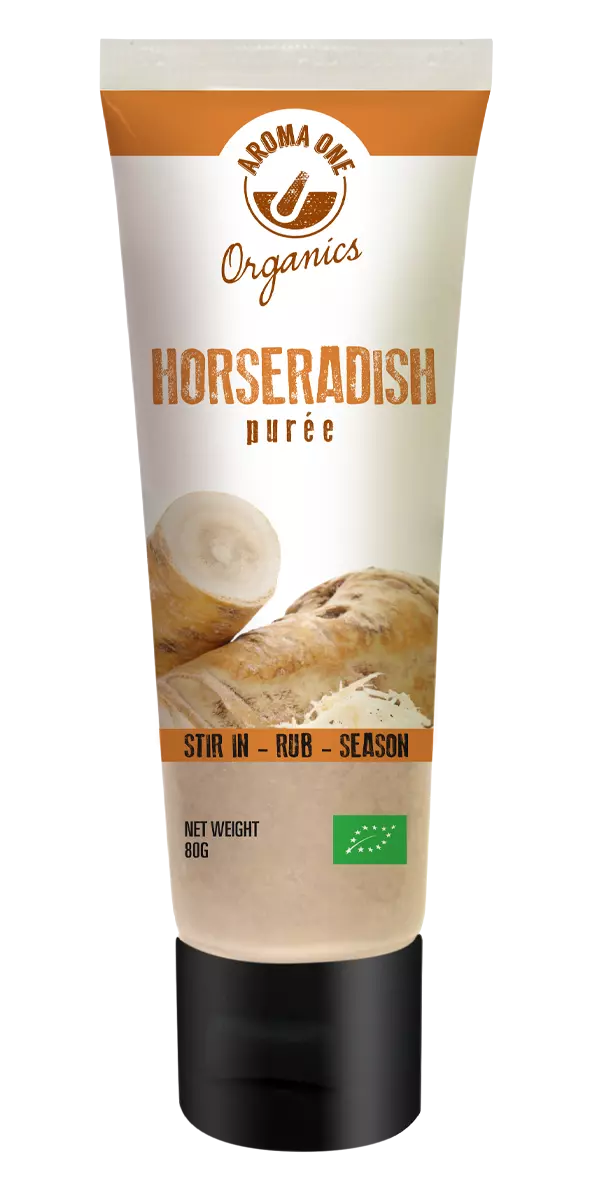 Organic horseradish condiment in tube – Aroma One