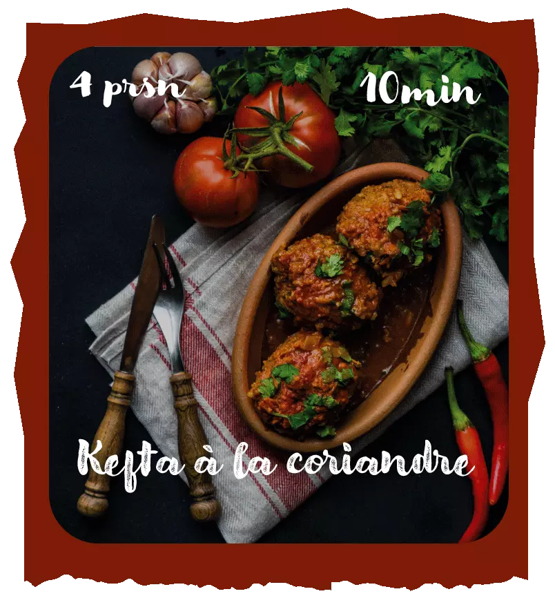 kefta a la coriandre