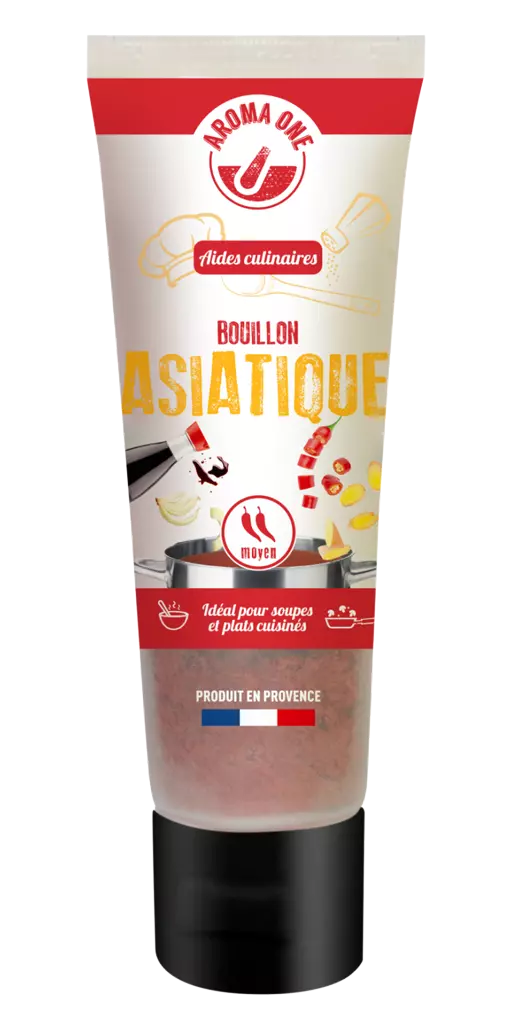 purée de bouillon asiatique en tube Aroma One