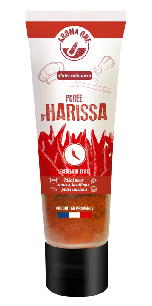 Purée d'harissa en tube aroma one